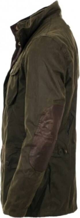 Barbour Winter jas Groen Heren