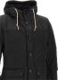 Barbour Moderne getailleerde gewaxte katoenen parka Black Heren - Thumbnail 2