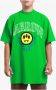 Barrow Groene Oversize T-shirts en Polos Groen Heren - Thumbnail 2