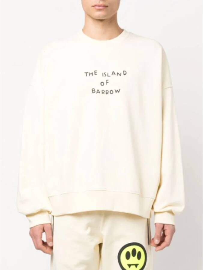 Barrow Sweatshirt Wit Heren