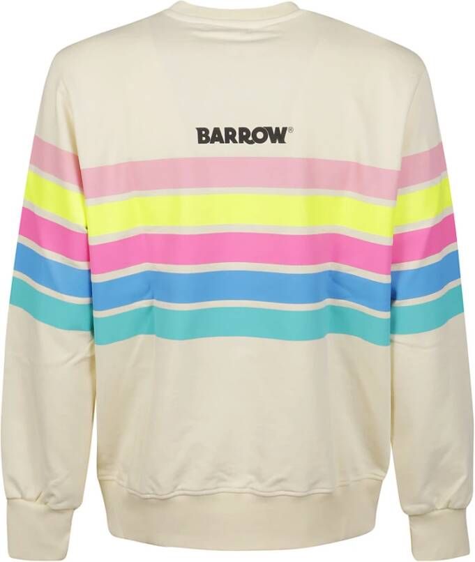 Barrow Comfortabele Butter Sweatshirt voor Heren Beige Heren