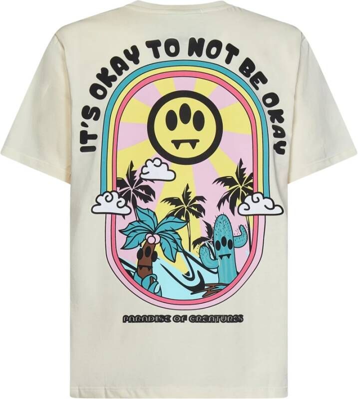 Barrow T-shirt Beige Heren