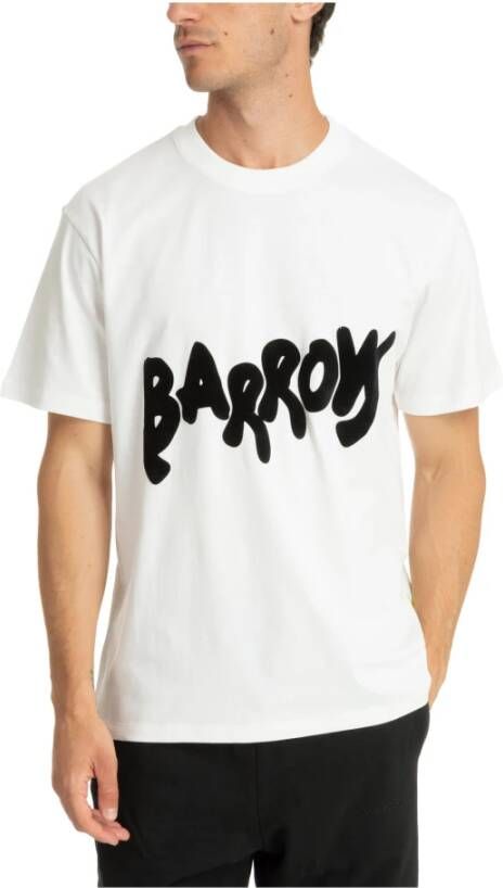 Barrow Heren T-shirt Collectie Wit Heren