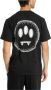 Barrow Unisex T-shirt met Ribboord Hals en Reflecterend Logo Black Heren - Thumbnail 5