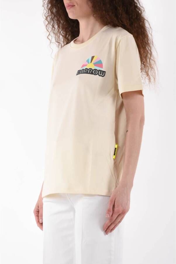 Barrow T-Shirt Klassieke Stijl Beige Dames