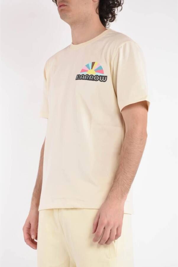 Barrow T-shirt Beige Heren