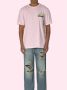 Barrow Roze stijlvolle tops met maxi multicolor print Roze Unisex - Thumbnail 2