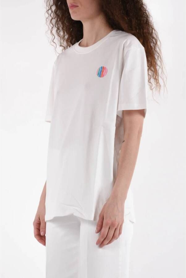 Barrow T-Shirt Klassiek Model Wit Dames