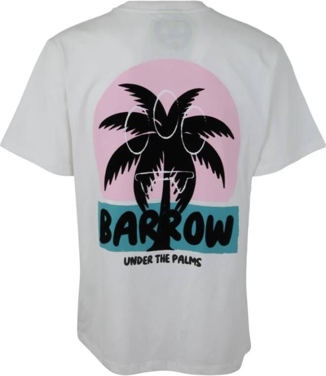 Barrow T-Shirts Wit Heren