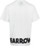 Barrow Bedrukt Crew-neck T-shirt Wit Heren - Thumbnail 4