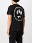 Barrow Unisex T-shirt met Ribboord Hals en Reflecterend Logo Black Heren - Thumbnail 6