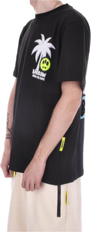 Barrow Zwart en Grijs T-Shirt Zwart Heren