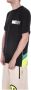 Barrow Katoenen T-shirt met korte mouwen en logo print Zwart Heren - Thumbnail 2