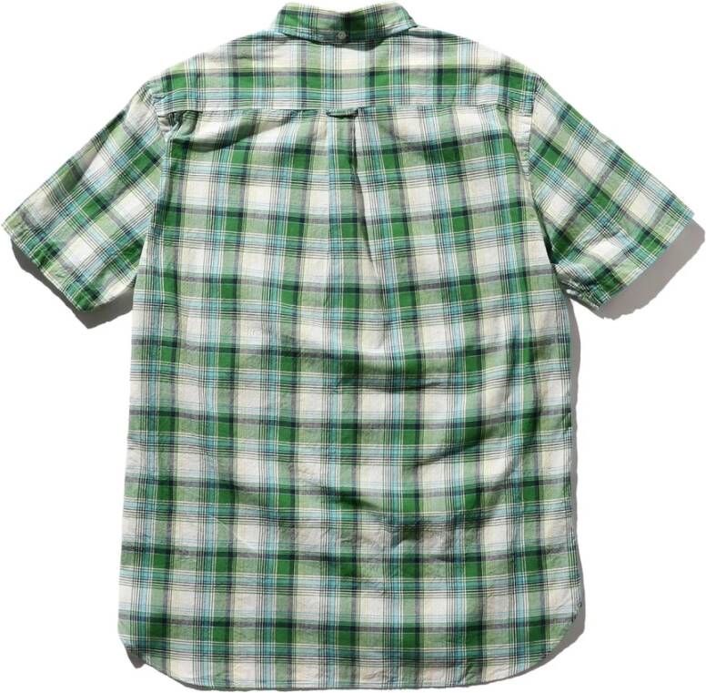Beams Plus Short Sleeve Shirts Groen Heren