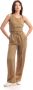 Beatrice .b Wide Trousers Beige Dames - Thumbnail 2