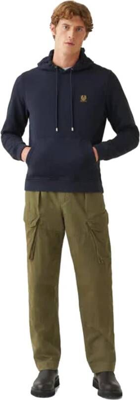 Belstaff Donkere Ink Hoodie Blauw Heren