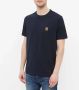 Belstaff Klassiek Ronde Hals Korte Mouw T-Shirt Blue Heren - Thumbnail 1