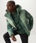 Belstaff Atlas Green Full Zip Gebreide Jas Groen Heren - Thumbnail 2