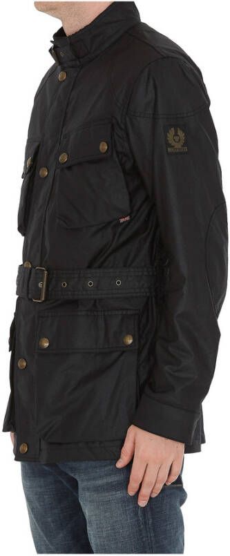 Belstaff Klassieke Trialmaster Jas Zwart Heren