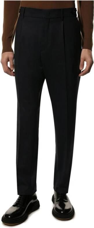 Berwich Blauwe Chino Broek Blue Heren
