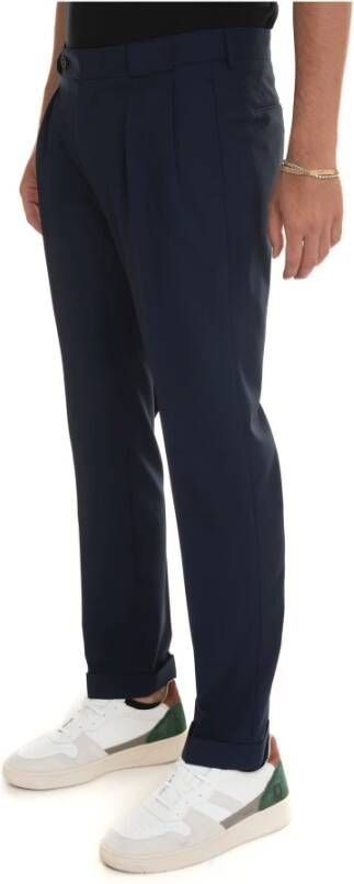 Berwich Chino Blauw Heren