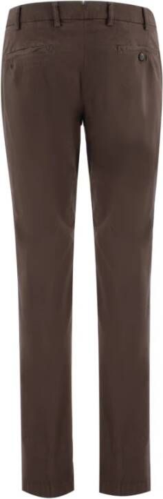 Berwich Slim-fit Trousers Bruin Heren