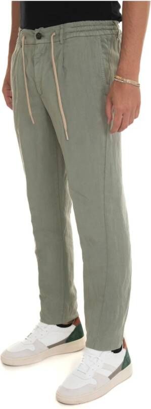 Berwich Trousers with lace tie Groen Heren