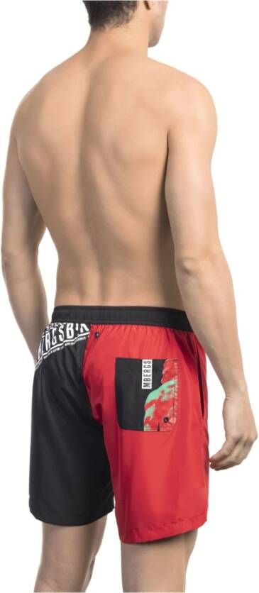 Bikkembergs Beachwear Rood Heren