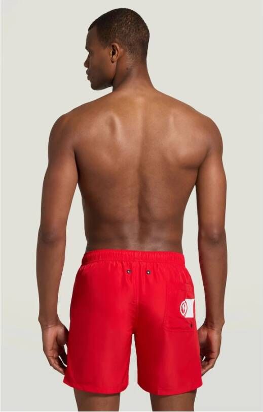Bikkembergs Beachwear Rood Heren