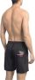 Bikkembergs Elegante Strandkleding Zwembroek Stijlvol Black Heren - Thumbnail 2