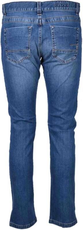 Bikkembergs Denim Blauwe Jeans voor Heren Blauw Heren
