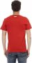Bikkembergs Heren T-shirt met voorprint Rood Heren - Thumbnail 2