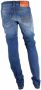Bikkembergs Donkerblauwe Regular Fit Designer Jeans Blue Heren - Thumbnail 2