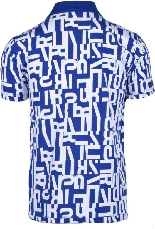 Bikkembergs Polo Shirt Blauw Heren