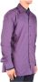 Bikkembergs Overhemd Purple Heren - Thumbnail 2