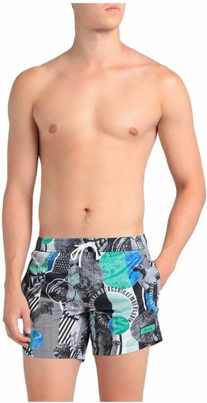 Bikkembergs Shorts Blauw Heren