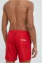 Bikkembergs Strandkleding Zwemkleding Zijprint Bermuda Red Heren - Thumbnail 4