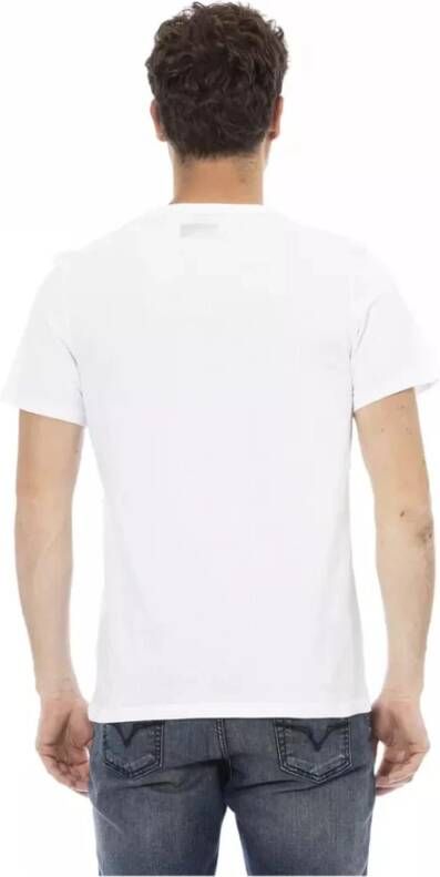 Bikkembergs Stijlvolle witte katoenen T-shirt White Heren