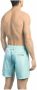 Bikkembergs Elegante Degrade Zwemshorts Stijlvolle Golven Blue Heren - Thumbnail 2