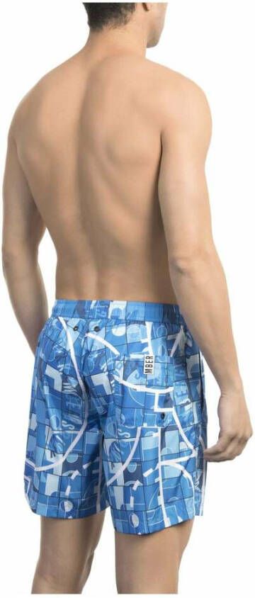Bikkembergs Zwemkleding Blauw Heren