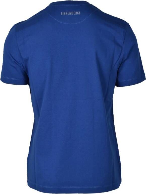 Bikkembergs T-Shirts Blauw Heren