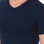 Bikkembergs T-shirt met stretch in set van 2 stuks - Thumbnail 3
