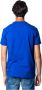 Bikkembergs Heren T-shirt Lichtblauw met Print Blue Heren - Thumbnail 2