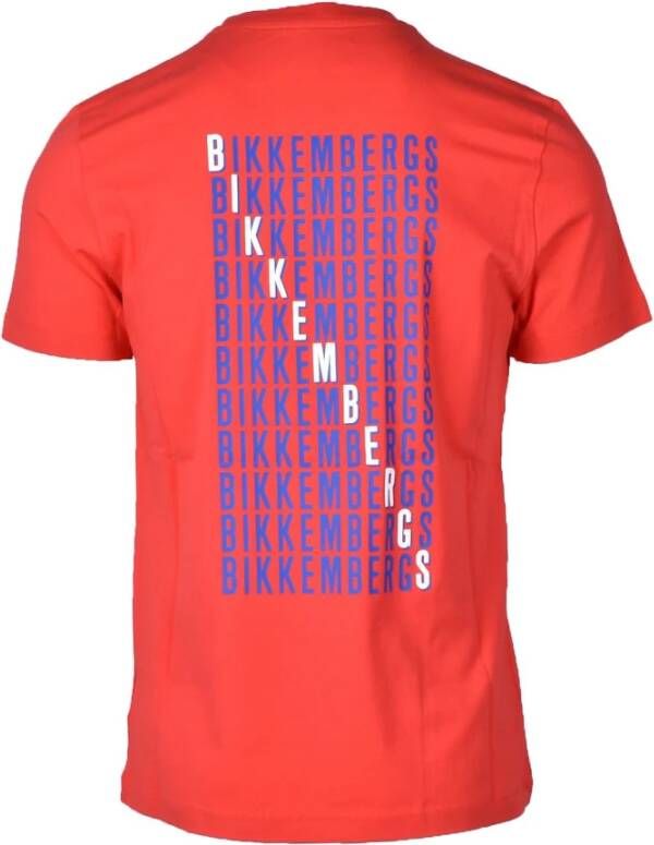 Bikkembergs T-Shirts Rood Heren