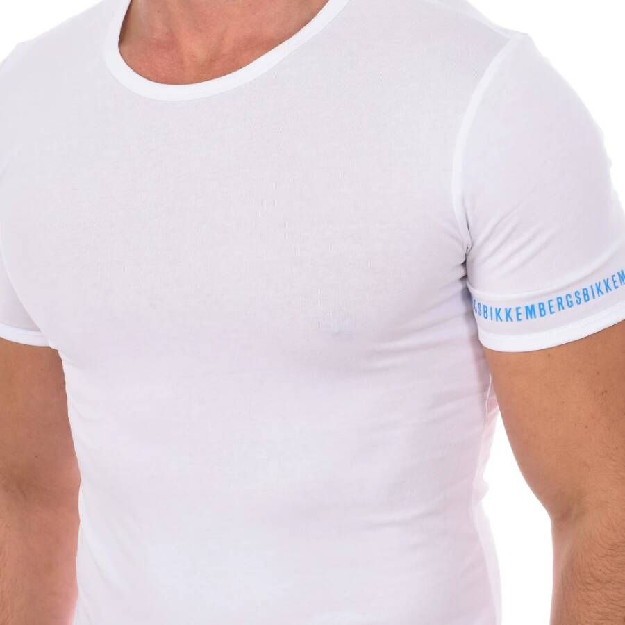 Bikkembergs T-Shirts Wit Heren