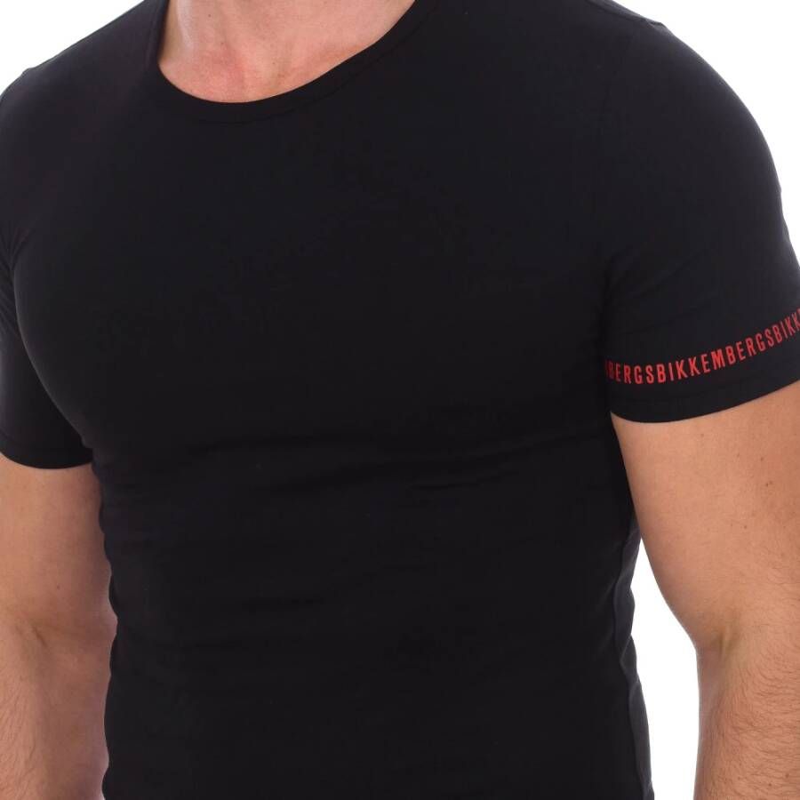Bikkembergs T-Shirts Zwart Heren