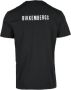 Bikkembergs Witte T-shirt voor mannen Zwart Heren - Thumbnail 2