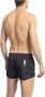 Bikkembergs Zwarte Strandkleding met Gebogen Logo Black Heren - Thumbnail 2