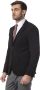 Billionaire Elegante zwarte Italiaanse wollen jas Black Heren - Thumbnail 2