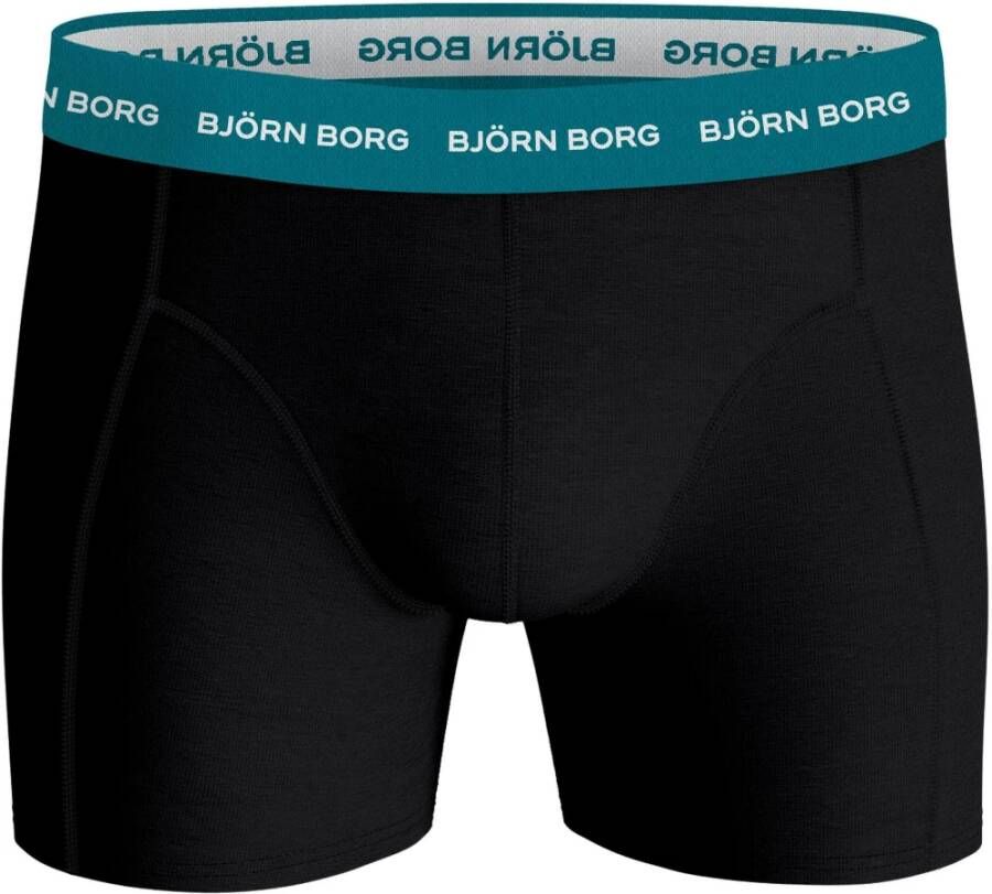 Björn Borg Boxershorts 5-Pack Zwart Multicolour Zwart Heren